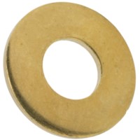 #10 FLAT WASHER BRASS